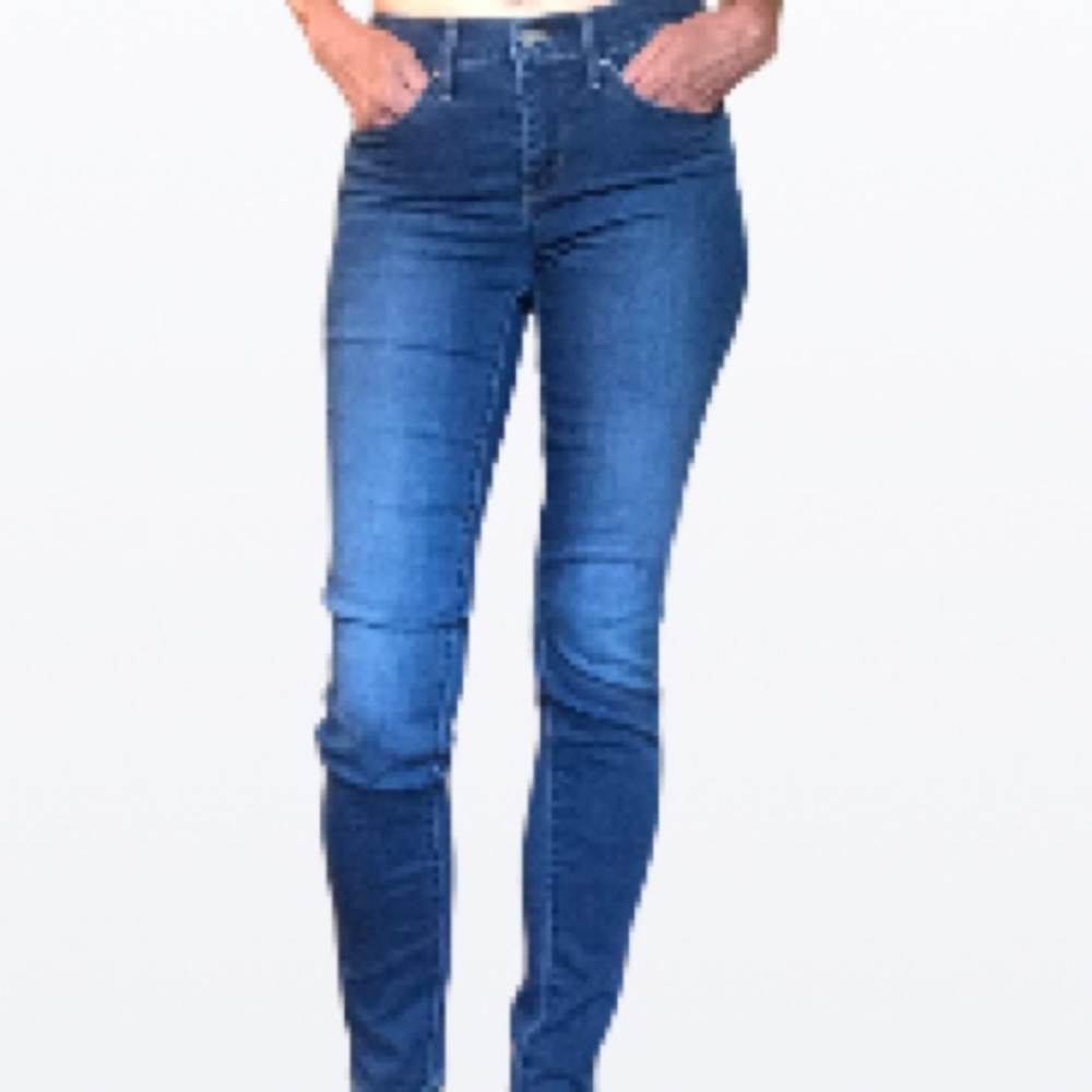 Levi's Women's 311 shaping skinny jeans med blue wash 27 like new